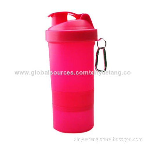 BPA Free Hot Selling Plastic Protein/Pet Spice Bottle, 500mL Volume